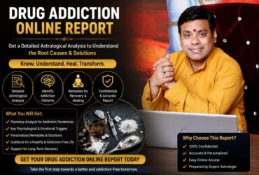 Book Your Drug Addiction Astrology Report Today