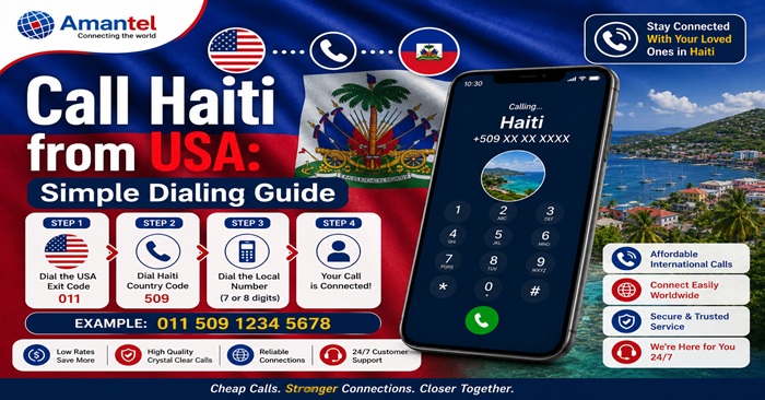 Call Haiti from USA – AmanTel