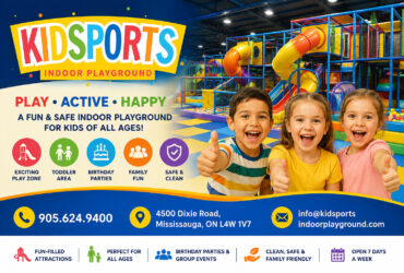 Best Indoor Playground in Mississauga for Kids & Birthday Parties