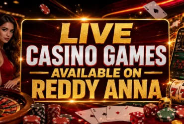 Live Casino Games Available on Reddy Anna