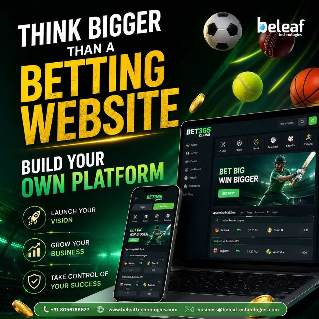 Think Bigger Than a Betting Website Build Your Own Platform
