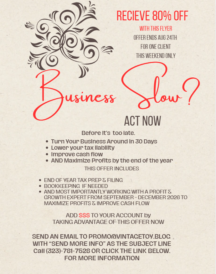 Is Business Slow? Turn It Around In 30 Days