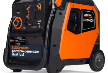 Generac 5200-Watt Starting / 3900-Watt Running Dual Fuel Portable Inverter Generator