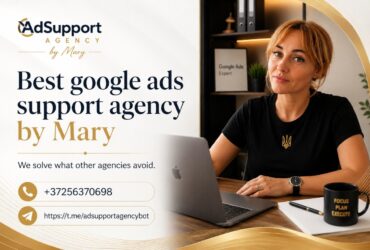 Best Google Ads Support Agency by Mary.